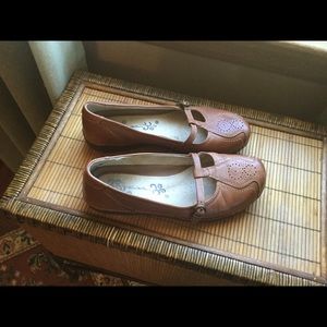Leather Mary Janes